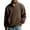 White, variant on longantii Men's Quarter Button Collared Work Pullover Comfy Cotton Oversized Athletic Workout Sweatshirt Sports Golf Tops Red XL