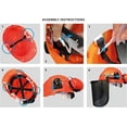 thumbnail image 5 of Casco de seguridad para motosierra con protección auditiva y gafas de malla de acero Oregon Yukon Sincero Electrónica, 5 of 5