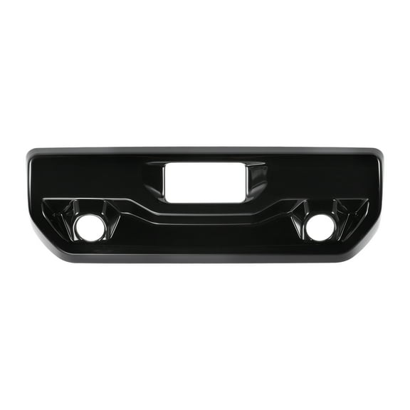 Exterior Door Handle Cover Trim Tailgate Door Handle Cover for Chevrolet Silverado 1500 2019-2024 Gloss Black ABS 1 Pc