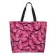 thumbnail image 1 of Easygdp Pink Butterfly Bolsas Tote para Mujer, Bolsos de Hombro para Viaje, Bolsos de Mano de Gran Capacidad para Compras y Trabajo, 1 of 8