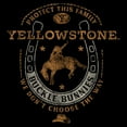 thumbnail image 2 of Women's Yellowstone Protect This Family Buckle Bunnies Graphic T-Shirt, 2 of 4