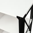 thumbnail image 5 of YDSM TV Stands for Living Room, Industrial TV Stand for Bedroom Furniture, Farmhouse TV Stand 80 Inch Television Stand , Modern Horizontal Wood and Metal Open Bookshelf, 5 of 5