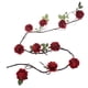 thumbnail image 2 of Decoración del banquete de boda de colgante flor de peonía de seda artificial rojo SM SunniMix Vid de flor de seda artificial, 2 of 8