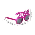 thumbnail image 6 of Minkissy Back to School New Year Sunglasses 2026 Eyewear in Rosy Color for Costume Eyewear Partygoers, 6 of 8