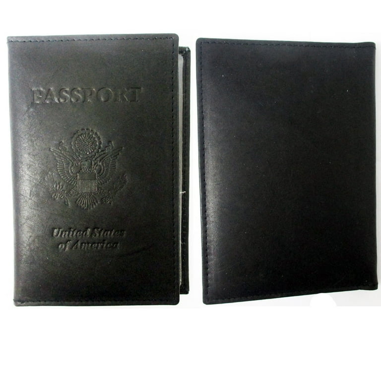 NZIHSZO DZOOVG Black Leather EMBOSSED US Passport Cover NZIHSZO DZOOVG Black Leather EMBOSSED US Passport Cover