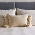 thumbnail image 3 of Main + Mesa Cotton Chenille Lumbar Pillow with Tassels, 3 of 6
