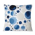 thumbnail image 3 of Designart "Minimalist Geometry With Cobalt Blue Circles II" Geometric Throw Pillow - Modern Pillow For Couch - Insert And Pillows Covers For Bedroom Decor, 3 of 5