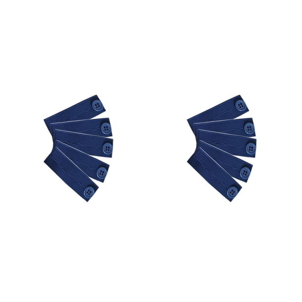 Bearachild Premamá Pantalones Extensor Extensión Cintura Jeans Accesorio azul profundo azul profundo 2piezas