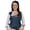 Harbor Blue, variant on Tuck and Bundle 100% Tencel Modal Baby Wrap Carrier, Sandstone, Newborn to Toddler, Breathable Hands-Free Infant Sling, One Size 8-35 lbs