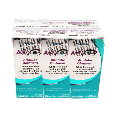 Altalube Artificial Tears Ointment, 3.5gr, Pack of 6