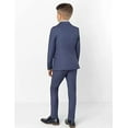 thumbnail image 4 of Boy Suit 5 Piece Slim Fit Party Blazer Kids Tuxedo Formal Blazer Vest Pants Shirt tie Set, 4 of 5