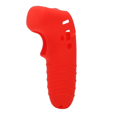 Image of 2024 Drone Controller Rocker Cover Silicone Rocker Sleeve Protector with Lanyard for Avata FPV Accessories Red