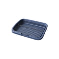 thumbnail image 2 of EGNMCR Dog Potty Tray For Small Medium Dogs With Removable Reseau Disclose Proof Base Plain Clean Pet Litter Box Portable Dog Litter Box For Apartment Balcony Travel P lastic dog toilets, 2 of 6
