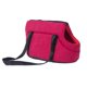 thumbnail image 1 of Bolsa de transporte para perros y gatos con cremallera, semicerrada, tamaño pequeño, color rojo, 1 of 5