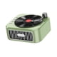 thumbnail image 5 of Altavoz portátil con sonido estéreo retro y reproductor de CD de audio premium para escuchar música Verde, 5 of 9