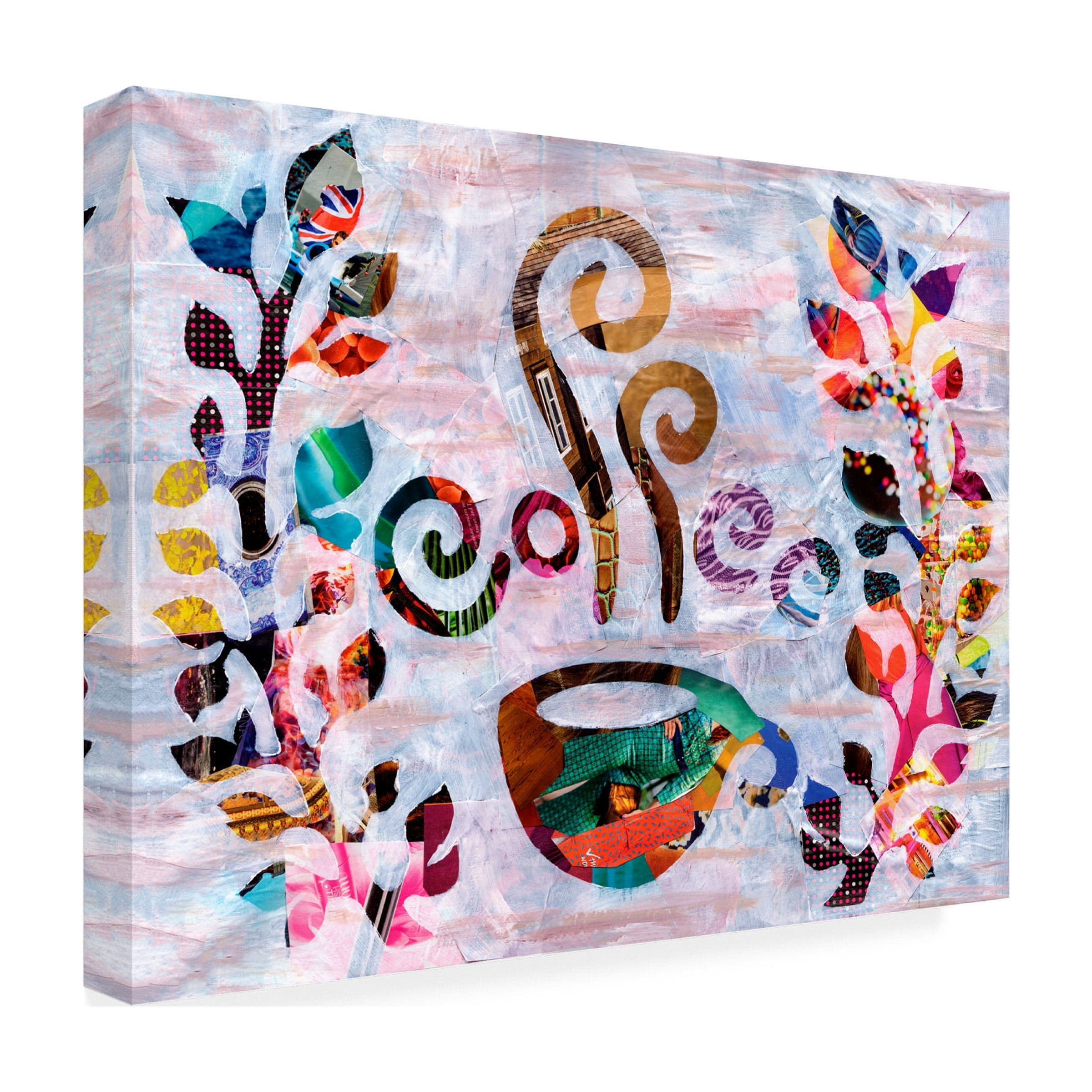 Trademark Fine Art 'Coffee' Canvas Art by Artpoptart