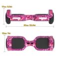 thumbnail image 3 of SIMATE 6.5" Hoverboard for Kids Ages 6+,Bluetooth Speaker & LED Lights, 8.5mph & 8.5 Miles, 3 of 7