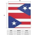 thumbnail image 5 of Puerto Rico Flag Mailbox Cover Mailbox Wraps, Waterproof Mailbox Covers Magnetic Post Box Cover Large Size 25.5"(L) x 21"(W) Garden Yard Outside Farmhouse Home Decor, 5 of 6