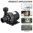 thumbnail image 4 of pitrice Solar Water Pump Fountain Pump 12V for Bird Bath Fish Tank Patio, 4 of 9