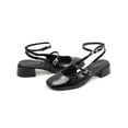 thumbnail image 2 of Zapatilla elegante Salamandra para Mujer Formal charol negro 23.5, 2 of 6