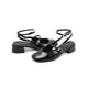 thumbnail image 2 of Zapatilla elegante Salamandra para Mujer Formal charol negro 23.5, 2 of 6