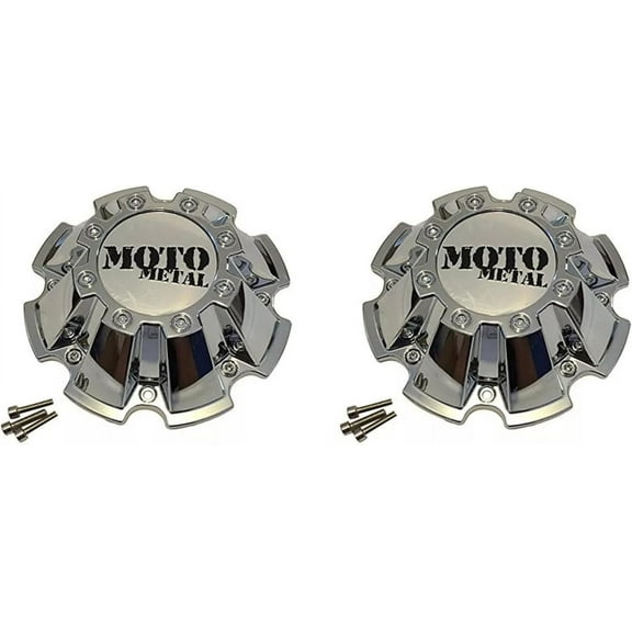 2PCS Wheel Cap Hub Cap Center Cap for Moto Metal M-793 M796 MO962 Chrome