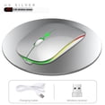 thumbnail image 3 of Mistaha M40 Ultra-thin Wireless Mouse 2.4G Rechargeable Wireless Silent Mouse Ergonomic Design 3 Adjustable DPI, 3 of 8