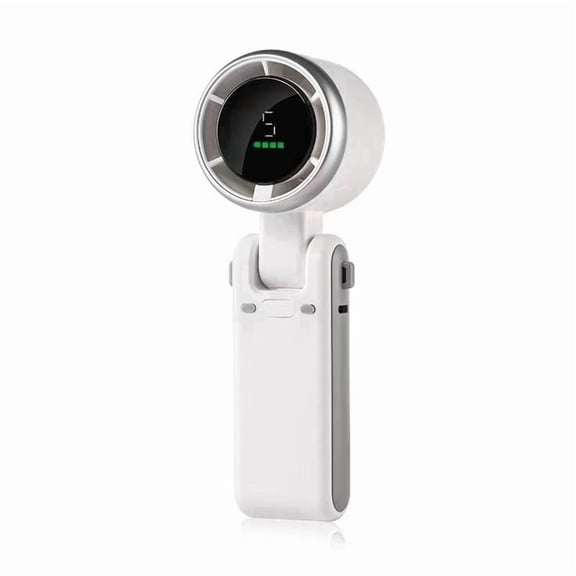 Sino 5-Speed Mini Portable Folding USB Rechargeable Neck Desk Strong Wind Electric Household Fan