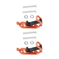 thumbnail image 1 of S SERENABLE 2 Pieces Spade Mount for Roof Rack,Car Accessories,Zinc Alloy Durable Wall Mount Orange, 1 of 9