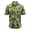 1753, variant on Tropical Pineapple Bergamasco Aloha Hawaiian Short Sleeve Button-Up Shirts for Men and Women