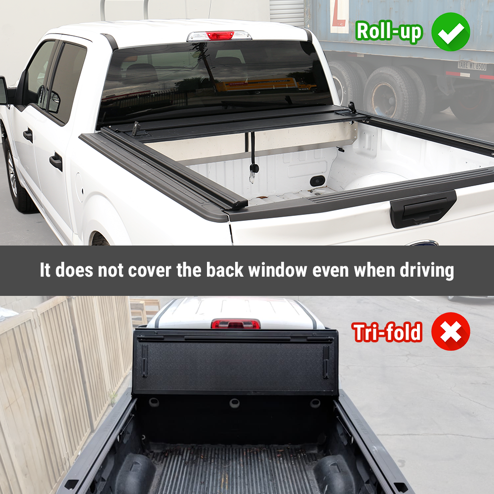 2019 2021 Chevy Silverado Gmc Sierra 1500 Fleetside 5 8 Bed Aluminum Waterproof Retractable Tonneau Cover With Walmart Com Walmart Com