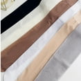 thumbnail image 5 of Women Japanese Student Solid Color Sheer Over Calf Socks Breathable Silk Ultra Thin Knee Length Stockings, 5 of 9