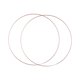 thumbnail image 5 of 2 piezas Metal Hoops Floral Circle Gold versátil, anillos de aro de artesanía manualidades colgantes de pared, anillos de para corona de bodas , Diámetro 45 Cm, 5 of 8