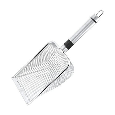 Stainless Steel Cat Litter Shovel Cat Litter,Scoop Pooper Deep Shovel Cleaner S5 P5R0