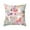 Pink, variant on Pillow Instagram Flower Velvet Linen Cushion for Living Room Bedroom Warm
