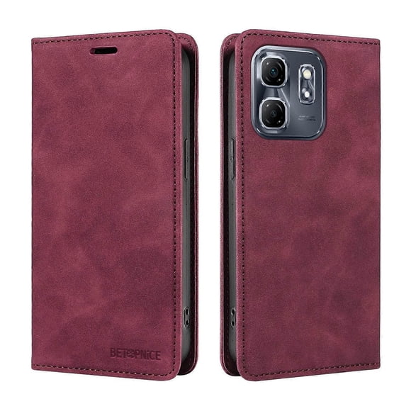 BETOPNICE 003 For Infinix Hot 50i 4G Smart 9 4G Wallet Case Leather Phone Cover with Stand - Green