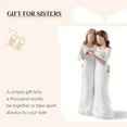 thumbnail image 6 of Mother and Daughter Figurines, Mother Daughter Hugging Figurine Statues, Mother and Daughter Present, Meaningful Family Moments, for Home Bedroom Living Room Tabletop Shelf Decor Statue, 6 of 11