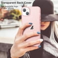 thumbnail image 4 of JETech Glitter Case for iPhone 13 6.1-Inch, Bling Sparkle Shockproof Phone Bumper Cover, Cute Sparkly for Women and Girls (Pink), 4 of 7