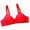 Red, variant on CFLVAEK Womens Wirefree Bra Comfort Push Up Everyday Bras Breathable Full Coverage Bralettes No Underwire Daily Bras Beige XXL