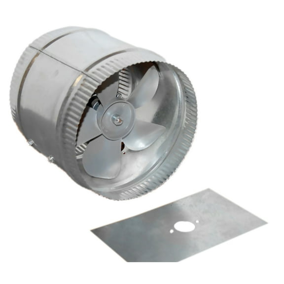 9008 8" Air Flow Energy Efficiency Duct Booster - 380 CFM