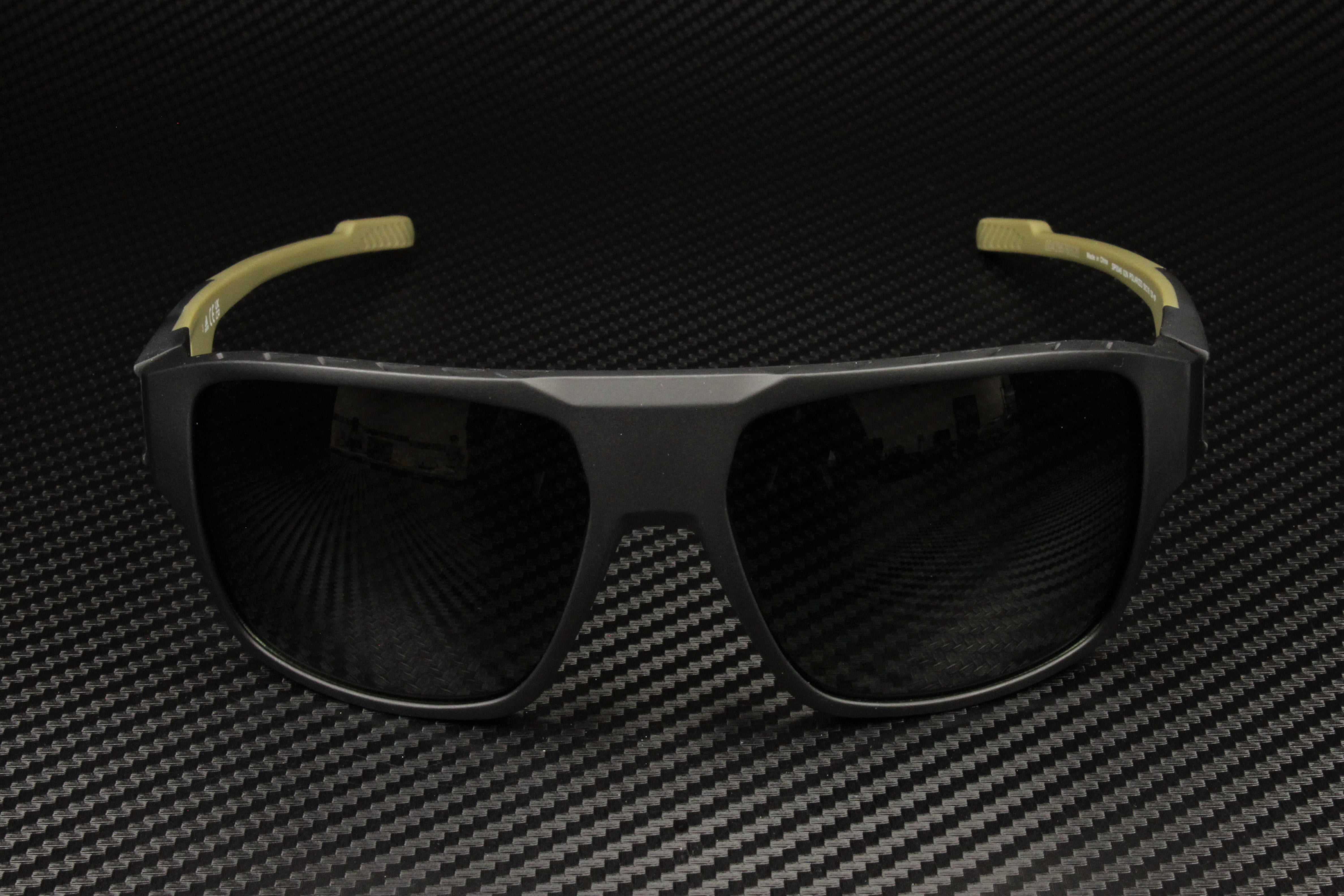 Adidas SP0046 02N 59mm Rectangle Sunglasses Men's Matte Black