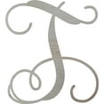 thumbnail image 1 of Wooden Monogram Letter 20'' Letter T, Unfinished Craft Paintable, 1 of 1