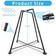 thumbnail image 5 of X-Shaped Swing set, Outdoor Hanging Tree Tent with Swing Stand, Indoor Sensory Swing Chair, 330lbs, Blue, 5 of 8