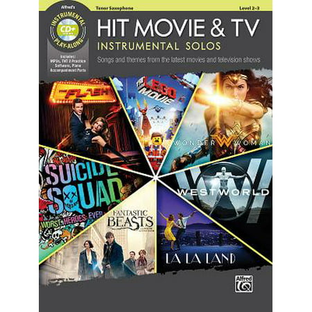 Hit Movie & TV Instrumental Solos : Songs and Themes from the Latest Movies and Television Shows (Tenor Sax), Book & (Best Tenor Sax Solos)