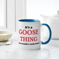 thumbnail image 4 of CafePress - It'S A Goose Thing, You Wouldn'T Unde Mugs - 11 oz Ceramic Mug - Novelty Coffee Tea Cup, 4 of 4