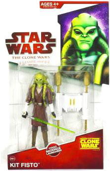 Hasbro tar Wars Galactic Heroes Jedi Master Kit Fisto Revenge Of The Sith 
