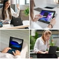 thumbnail image 3 of typecase Touch Case with Keyboard for iPad 11th(A16, 2025) & iPad 10th Gen(10.9", 2022), Trackpad, 11 Color Backlight, 360° Rotatable with Pencil Holder - Black, 3 of 7
