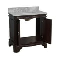 thumbnail image 5 of Katherine 36" Bathroom Vanity with Chocolate Cabinet and Carrara Marble Top, 5 of 5