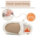 thumbnail image 5 of BERANMEY Women's House Slippers with Hard Sole & Memory Foam Unisex Fuzzy Lined Non-Slip Slippers for Womens Mens Indoor Outdoor Comfort Shoes, 5 of 11