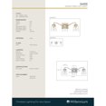 thumbnail image 3 of Millennium Lighting  Avenna 2/3 Light Vanity Fixture 3 Light - Modern Gold, 3 of 5